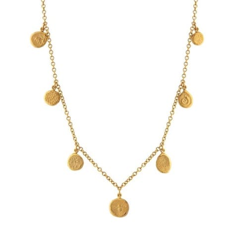 Paleontology Nugget Necklace
